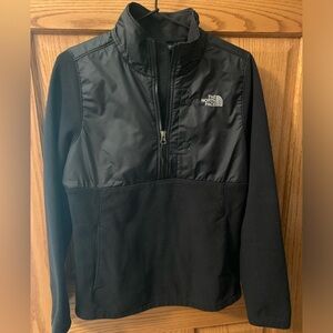 The North Face women’s black quarter zip